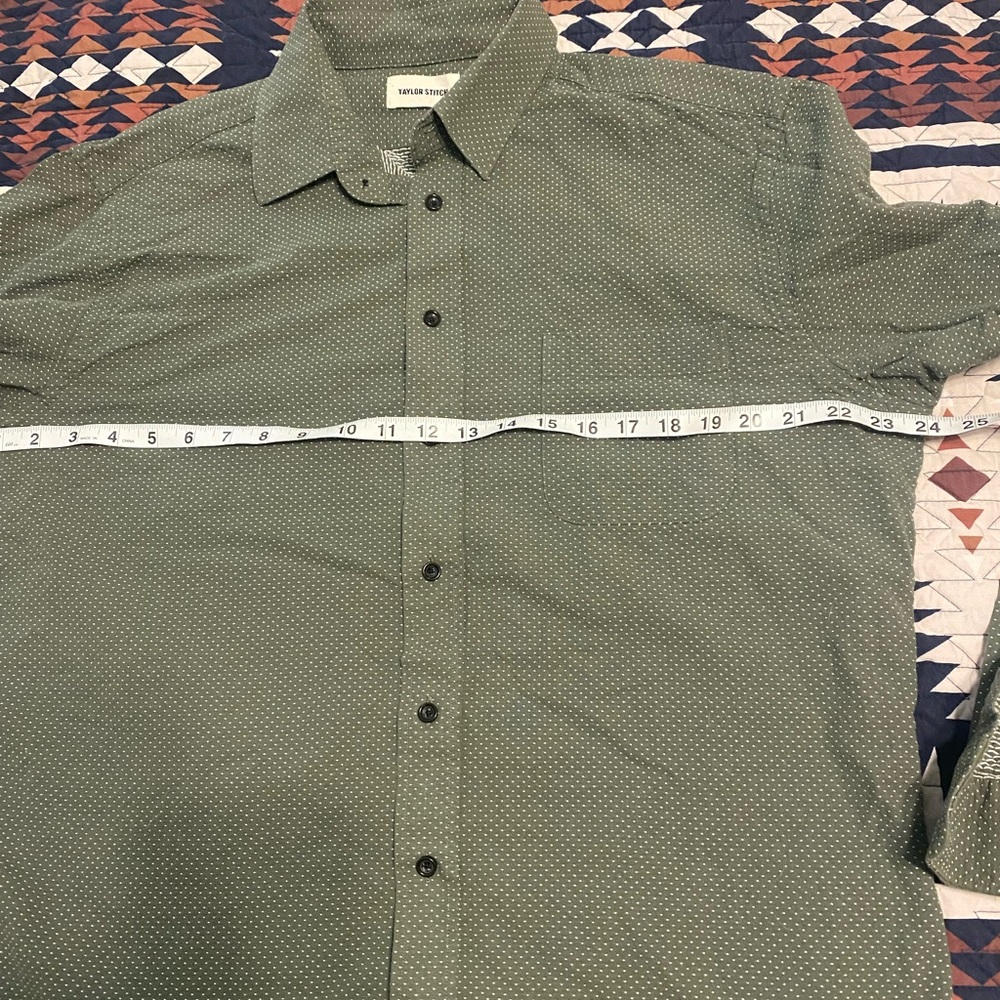 Taylor Stitch Men’s shirt Green